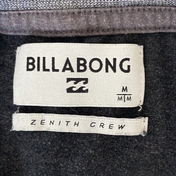 Billabong Gray Short Seleeve Tee Sz Medium - Picture 8 of 8
